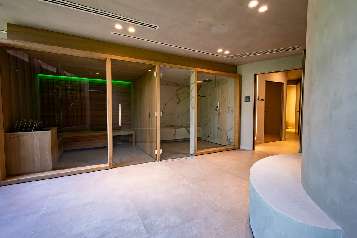 Sauna do complexo Onda Residences por Onda Residences/Reprodução/Facebook