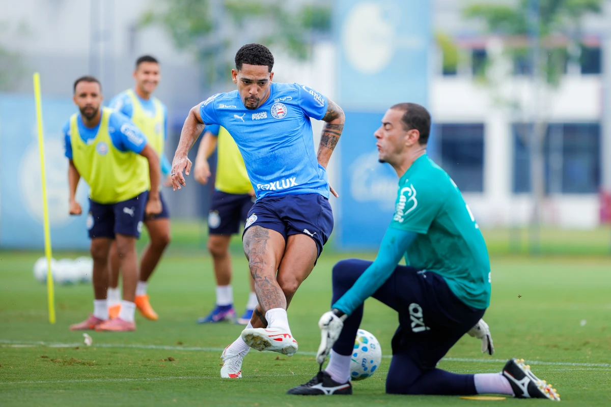 Último treino do Bahia antes de encarar o Atlhetico-PR por Rafael Rodrigues/ECB
