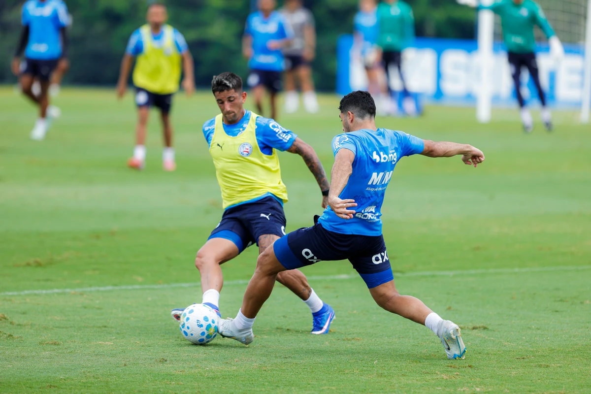 Último treino do Bahia antes de encarar o Atlhetico-PR por Rafael Rodrigues/ECB