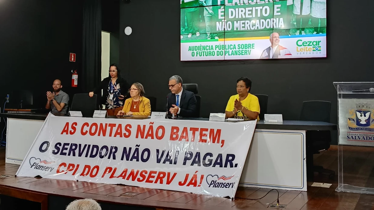 Imagem - ‘Somos tratados como lixo’: audiência pública na Câmara de Salvador denuncia problemas do Planserv