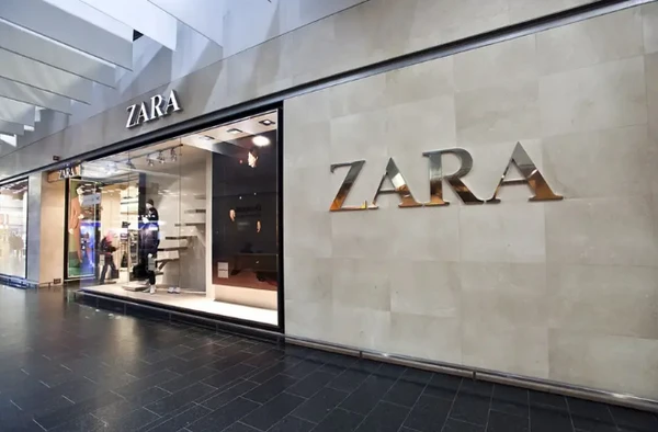 Loja de roupas Zara por Divulgação