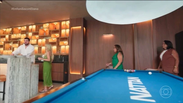 Nattan mostra casa no Ceará durante visita de Eliana por Reprodução