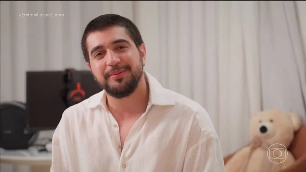 Nattan mostra casa no Ceará durante visita de Eliana por Reprodução