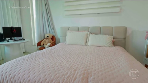 Nattan mostra casa no Ceará durante visita de Eliana por Reprodução