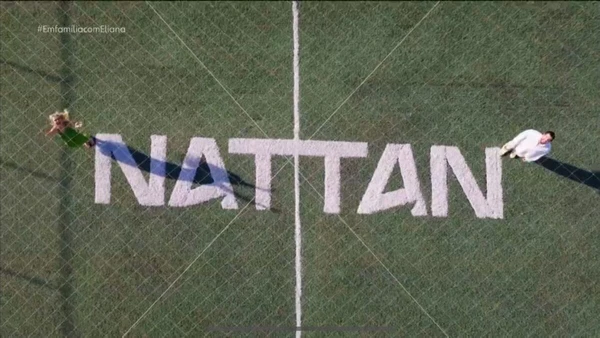 Nattan mostra casa no Ceará durante visita de Eliana por Reprodução