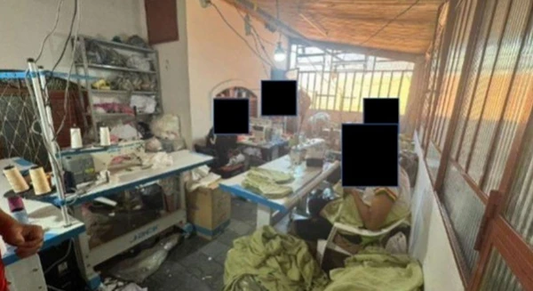 Costureiros trabalhavam em espaços abafados, sem ventilação e sem banheiros adequados por Ministério do Trabalho e Emprego