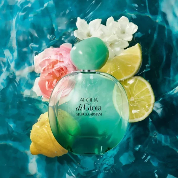 Perfume para Peixes: Acqua di Gioia (Giorgio Armani) por Reprodução