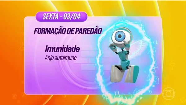 Tadeu Schmidt anuncia dinâmica com Anjo autoimune e eliminação no domingo no BBB 26 por Reprodução