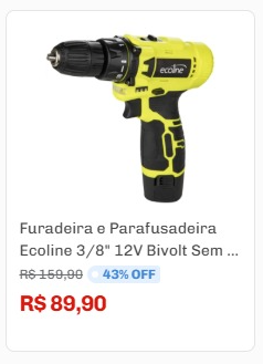 Confira algumas ofertas no site por Reprodução