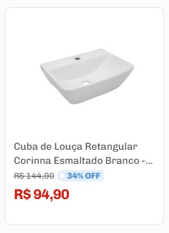 Confira algumas ofertas no site por Reprodução