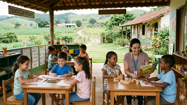 Educação infantil no campo: mais crianças terão acesso à escola