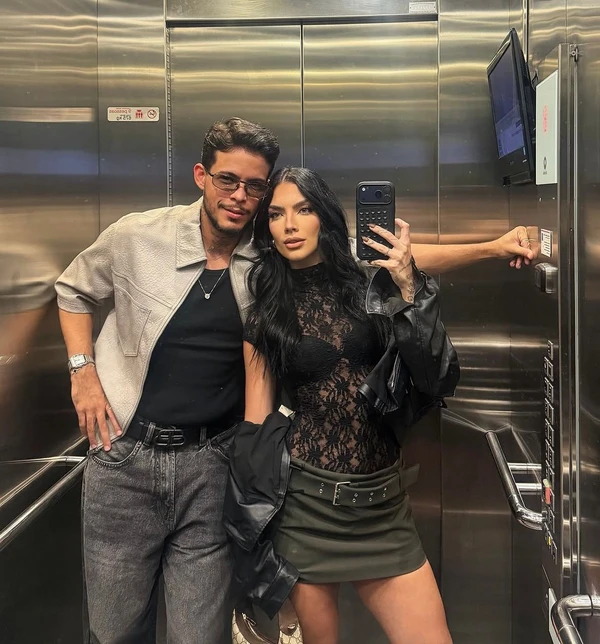 Felipe Amorim e Duda Kropf por Reprodução/ Instagram