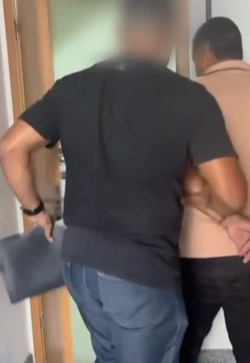 Homem investigado por estupro, extorsão e outros crimes é preso em Feira de Santana por Reprodução/ TV Bahia