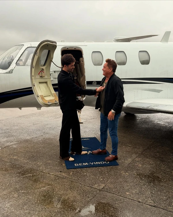 João Guilherme e Leonardo por Reprodução/Instagram