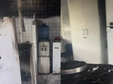 Imagem - Vídeo: Incêndio destrói cozinha de escola estadual no interior da Bahia