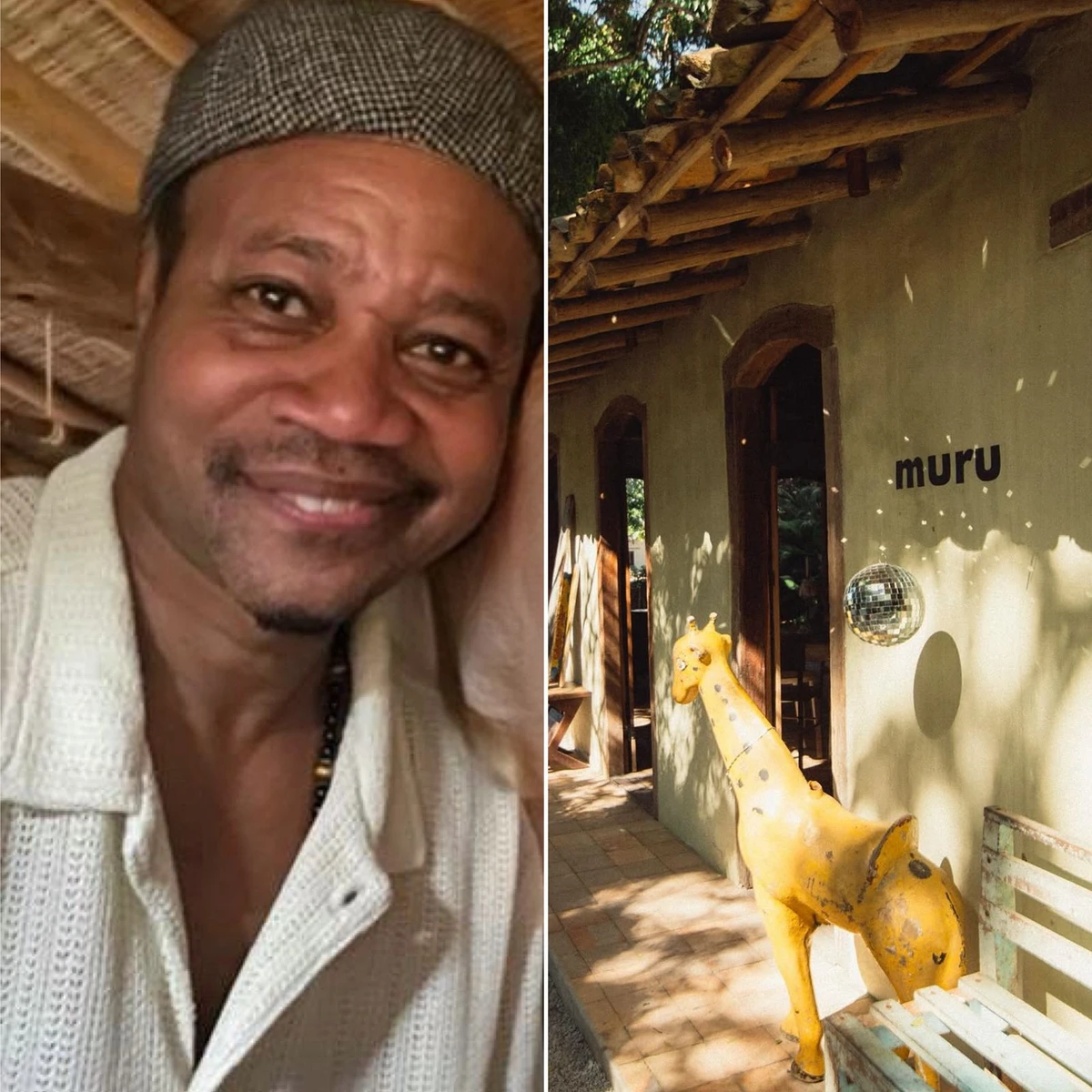 Cuba Gooding Jr. foi visto no Muru, em Trancoso