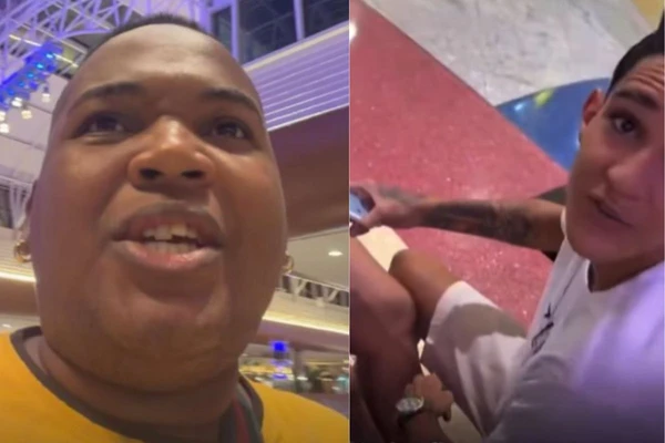 Eddy Mello foi atrás de suposto companheiro em shopping