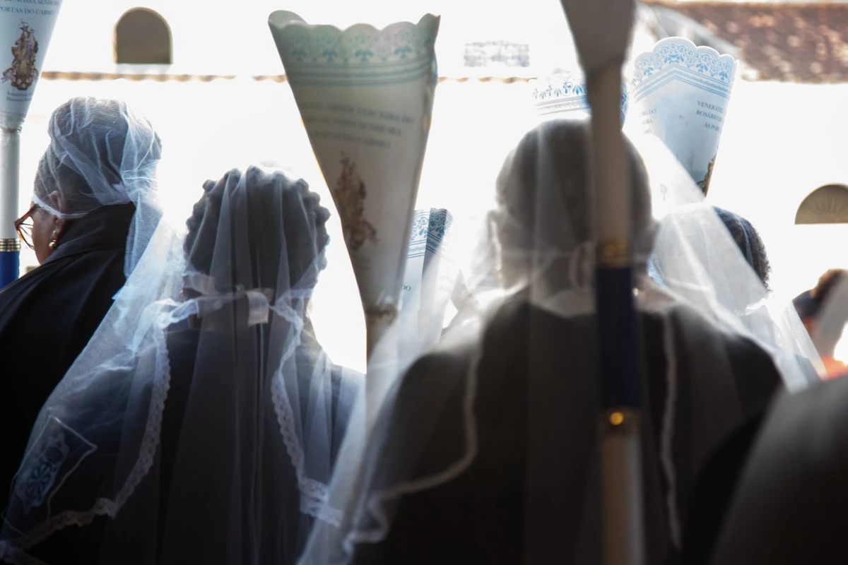 Liturgia e procissão da Semana Santa na Igreja do Carmo por Sora Maia/CORREIO