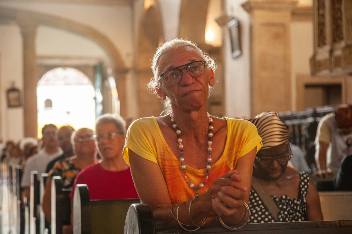 Liturgia e procissão da Semana Santa na Igreja do Carmo por Sora Maia/CORREIO