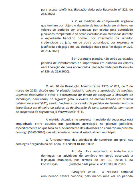 Nova decisão judicial autoriza abertura do comércio no domingo de Páscoa por Reprodução