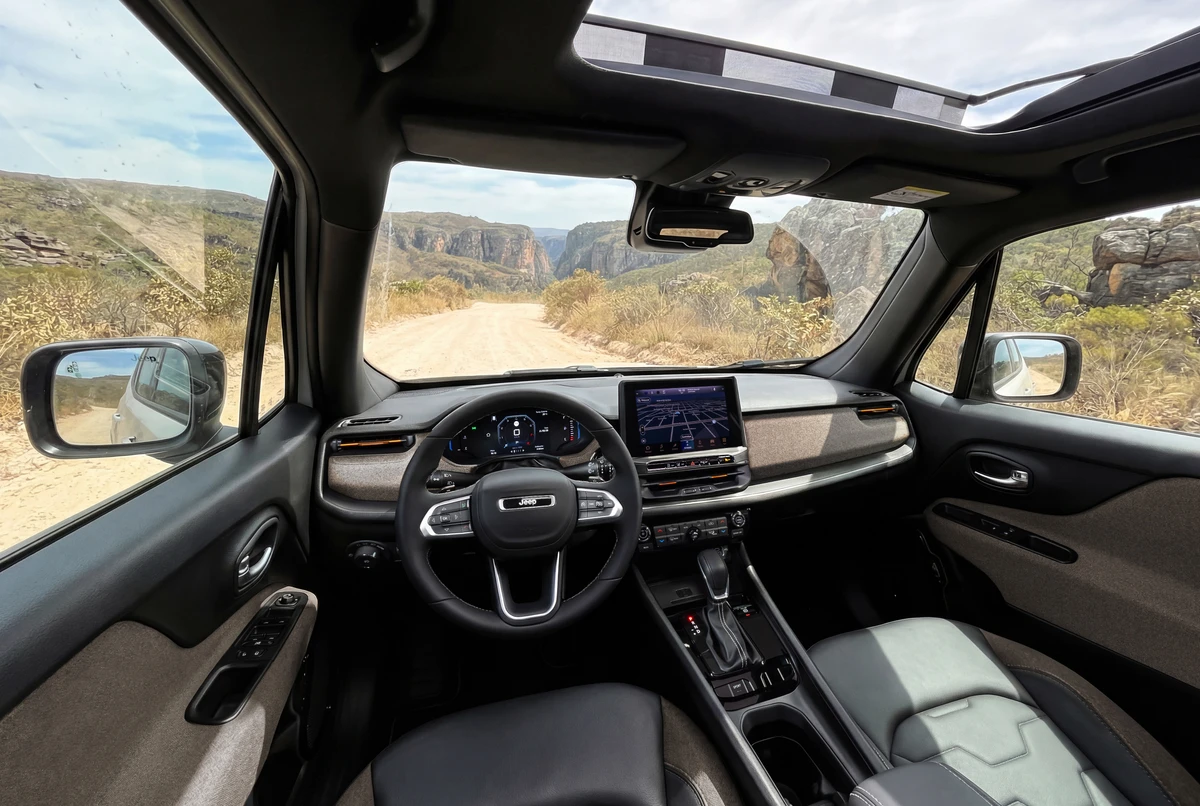 A cabine passou pela atualização mais profunda desde a estreia do SUV por Divulgação