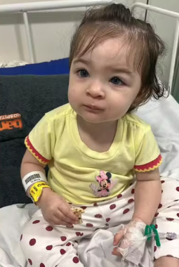 Aurora tem doença genética rara e progressiva por Reprodução