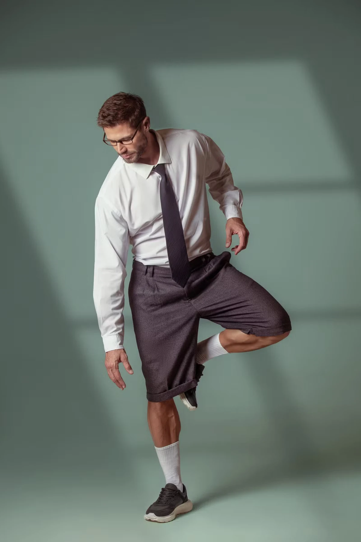 Jonas faz ensaio com tema 5ª série por Márcio Farias/Divulgação