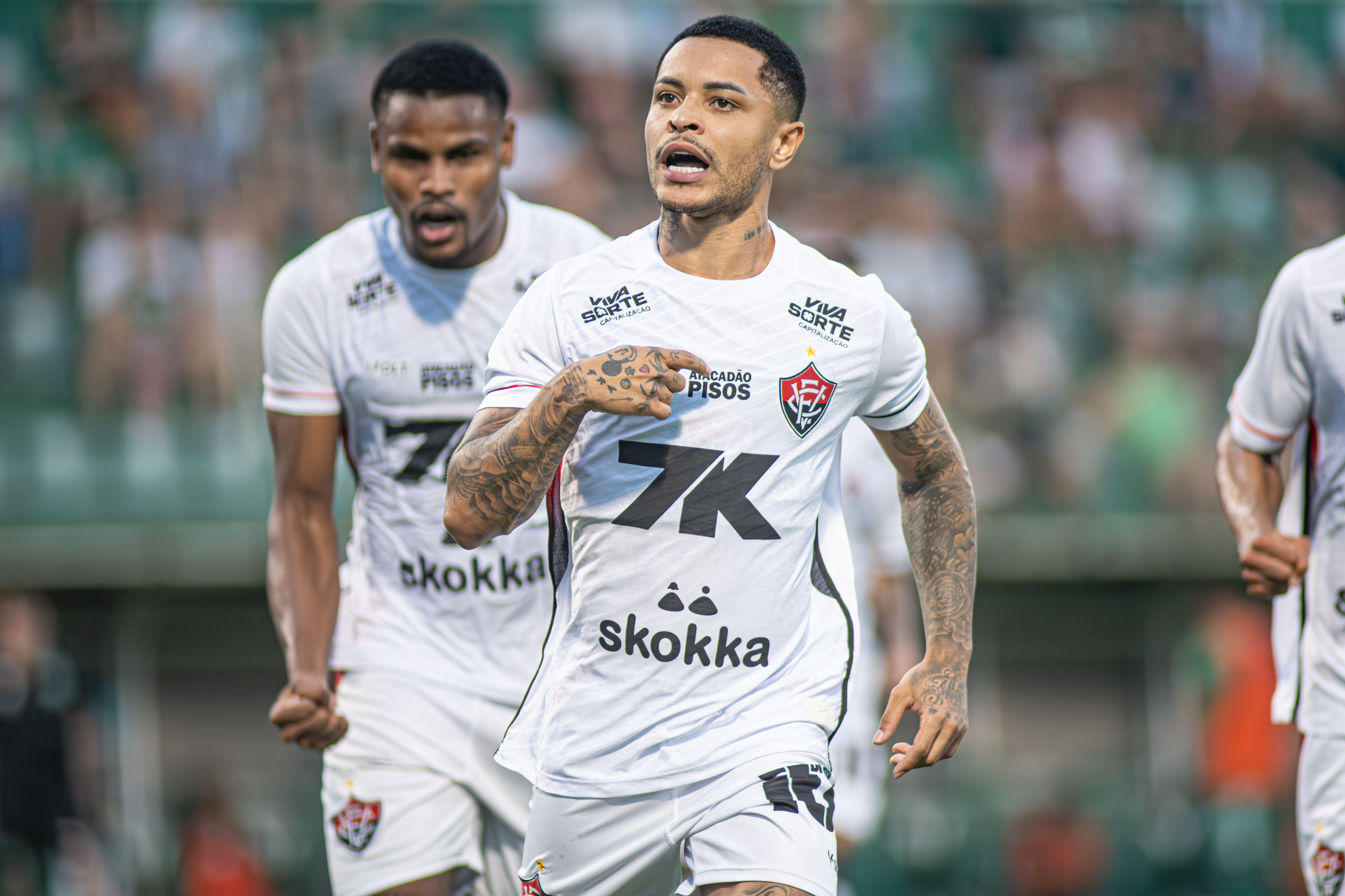 Matheuzinho marcou o único gol do Vitória contra a Chapecoense por Victor Ferreira/EC Vitória