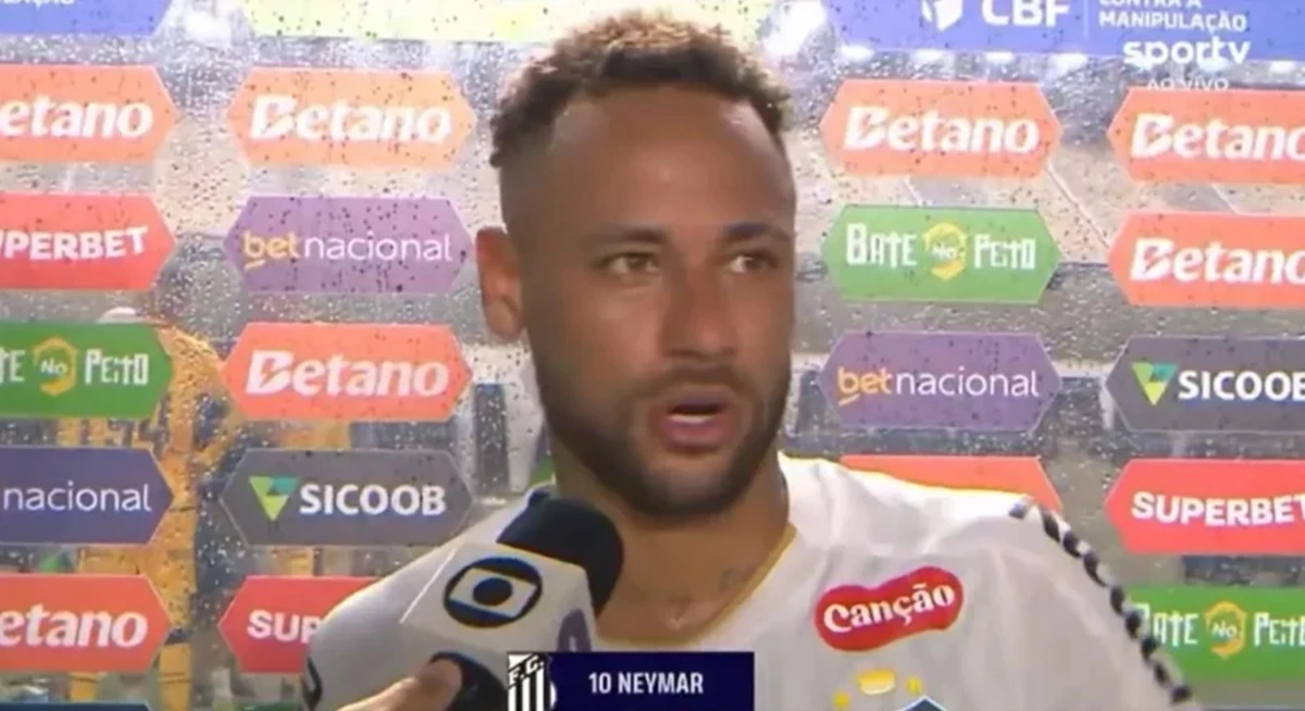 Neymar associou comportamento de árbitro a período menstrual
