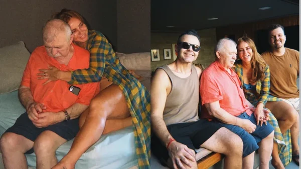 Paolla Oliveira curte feriado com pai, que tem doença rara, e familiares por Reprodução/Redes Sociais 