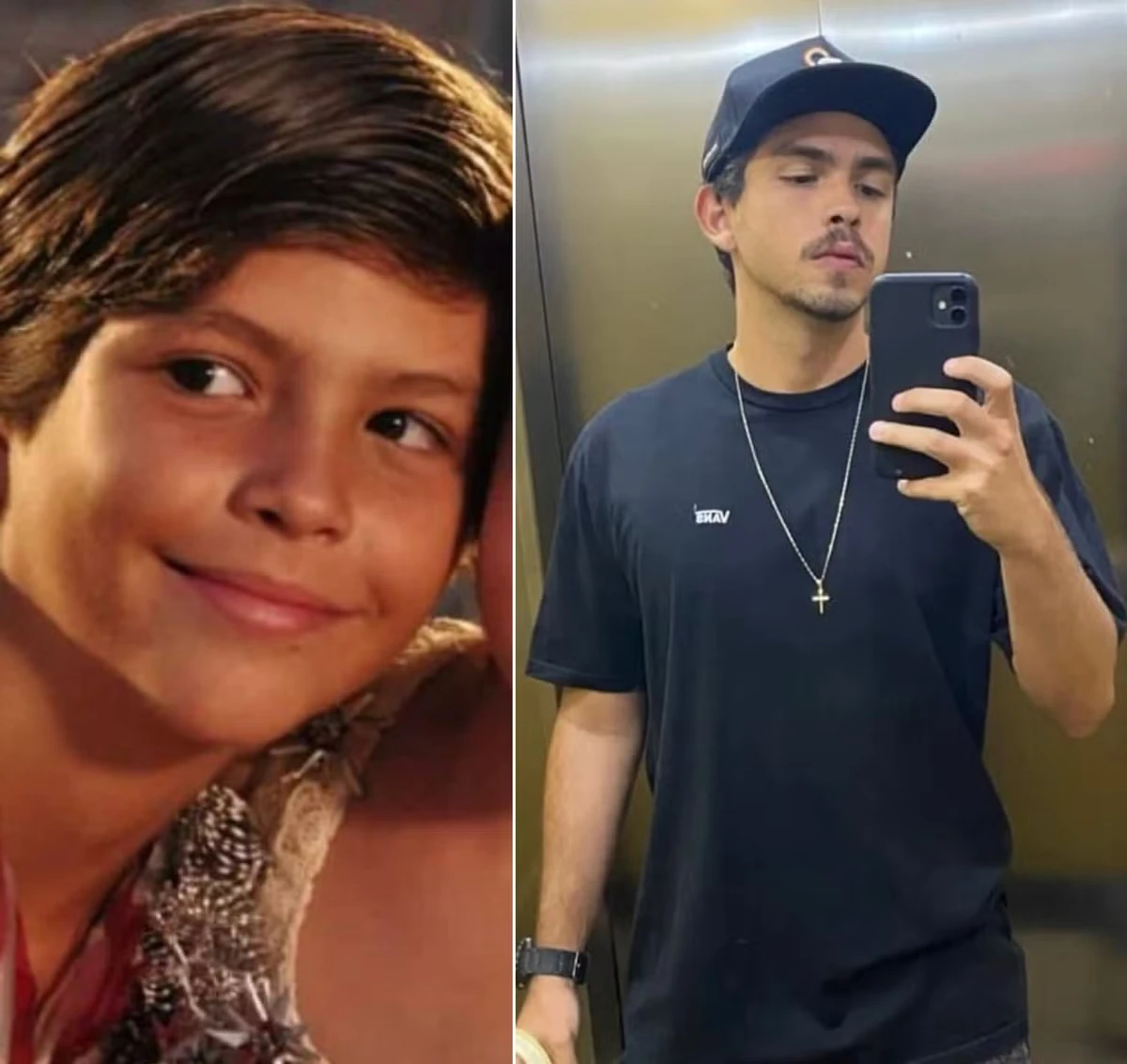 Bernardo Simões em "Avenida Brasil" e atualmente por Reprodução