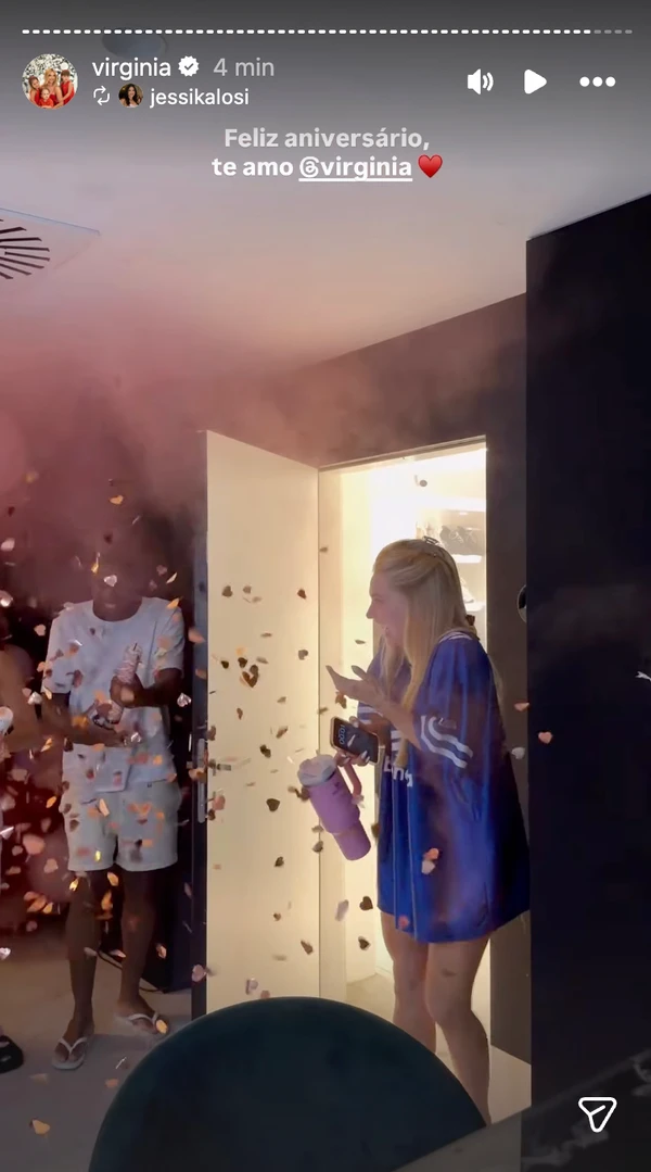Virginia Fonseca chega aos 27 anos com festa surpresa na mansão do namorado por Reprodução/Redes Sociais 
