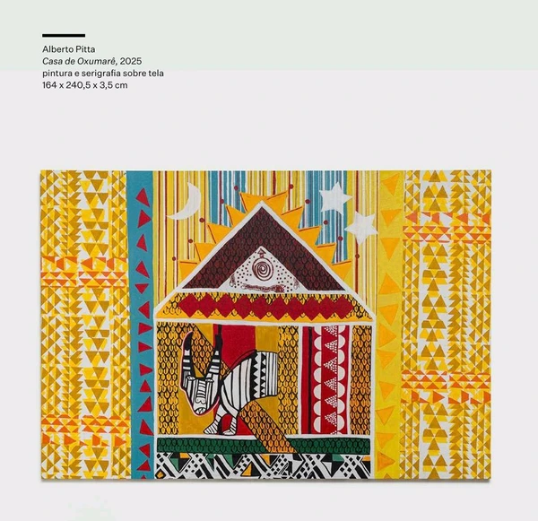 Alberto Pitta - Casa de Oxumarê (2025) por Divulgação/Nara Roesler