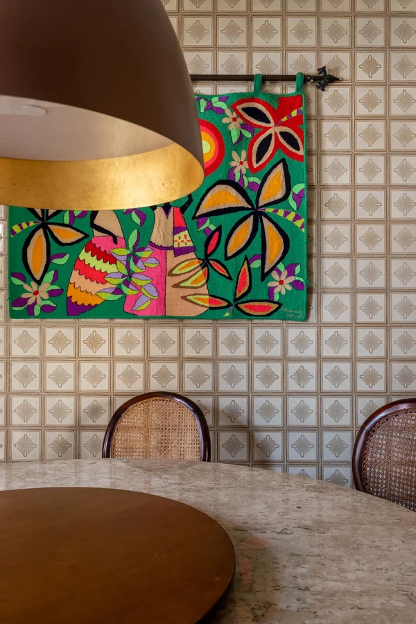 Casa da jornalista Rita Batista na Bahia é cheia de arte brasileira por Divulgação/Gabriela Daltro/Editora Globo