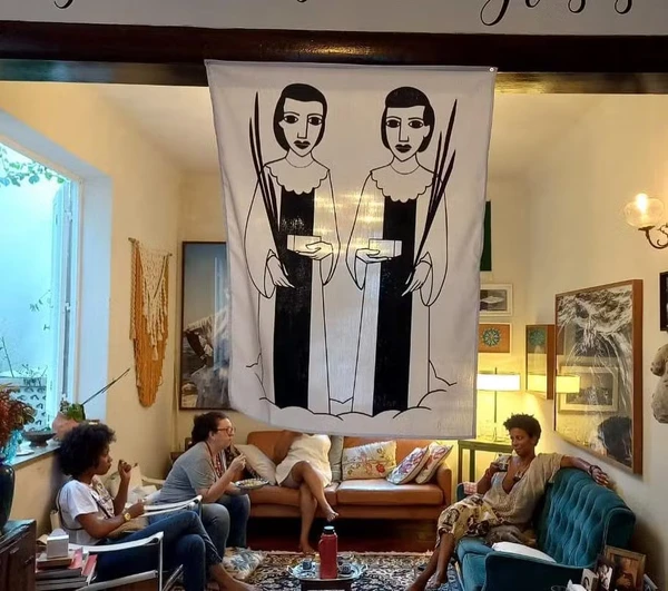 Casa de Rita Batista em Salvador ganhou prêmio de decoração por Reprodução/Redes Sociais 