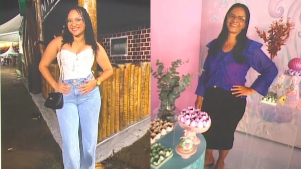 Danyele Jeniffer Ramos Santana e Janete Silva Oliveira