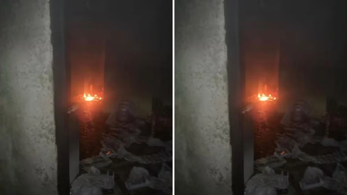 Homem tentou queimar as vítimas, que conseguiram fugir