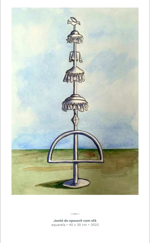 Ayrson Heraclito - Juntó do opaxarô (2023) por Divulgação/Paulo Darzé Galeria