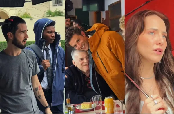 Gravações de Quem Ama Cuida por Manoella Mello/Globo