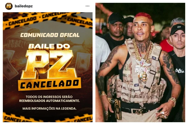 Pela segunda vez: MC Poze do Rodo tem cancelado na Bahia  
