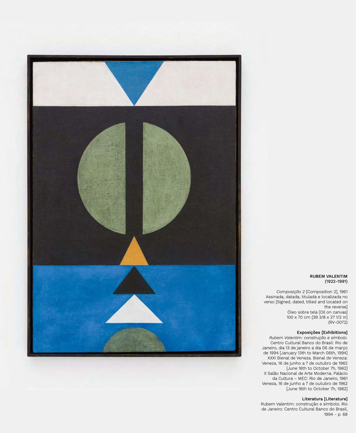 Obra de Rubem Valentim por Divulgação/Galatea