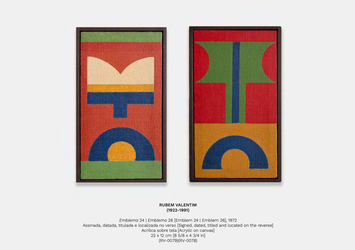 Obra de Rubem Valentim por Divulgação/Galatea