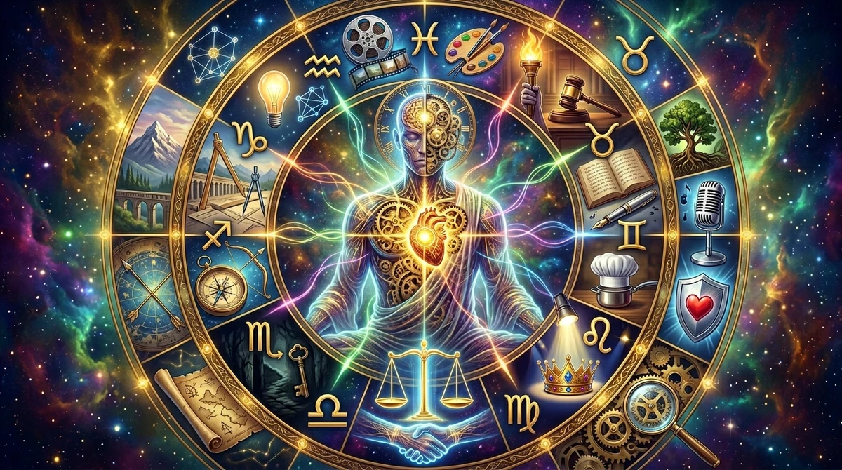 Signos e amor, trabalho e vida