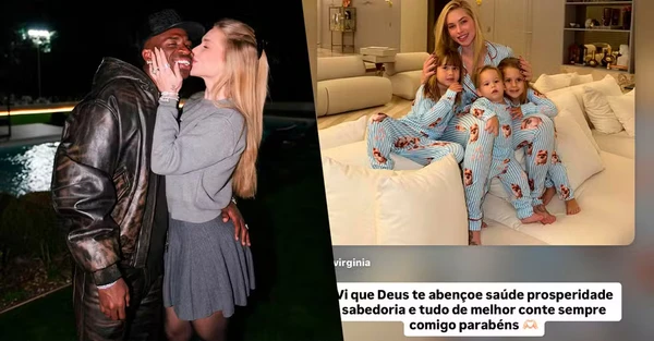 Vini Jr. se declara no aniversário de Virginia Fonseca por Reprodução/Instagram