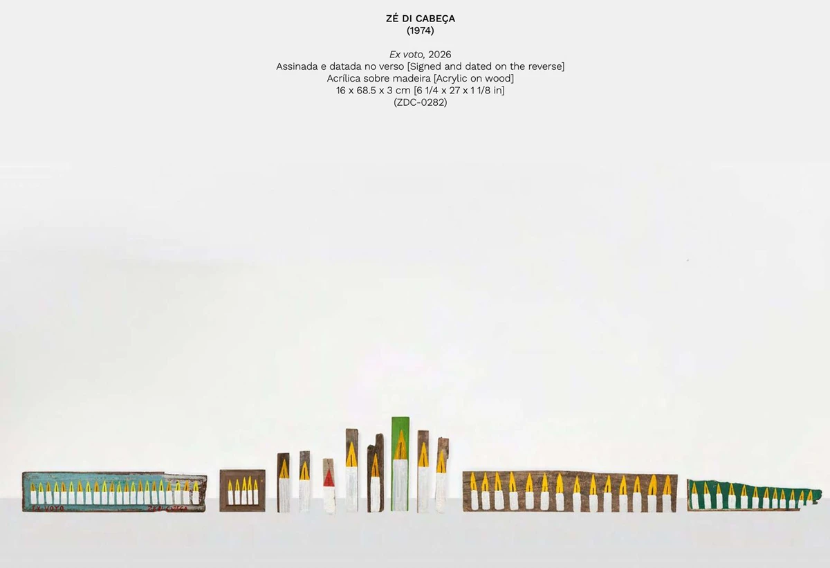 Zé di Cabeça - Ex-votos (2026) por Divulgação/Galatea