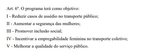 Criação de linhas de ônibus exclusivas apra mulheres por Reprodução