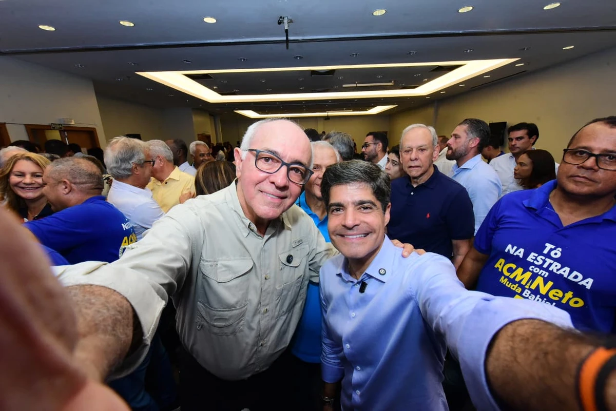 Evento de apoio do Novo a ACM Neto por Divulgação 