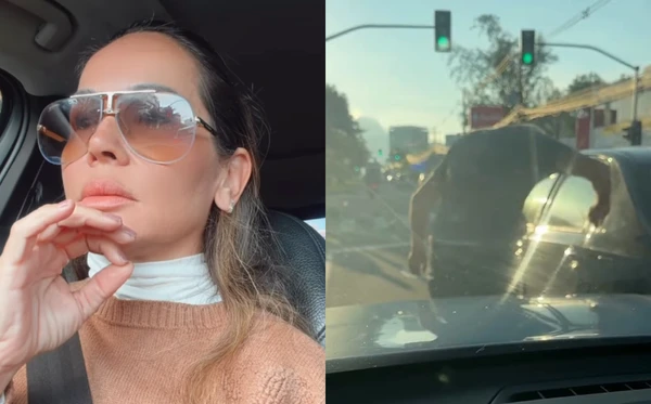 Isabele Benito viveu momento tenso após acidente de trânsito