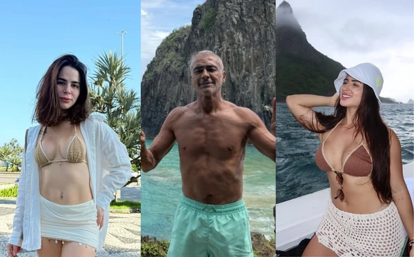 Tiffany Barcelos, Romário e Bárbara Cavalcanti