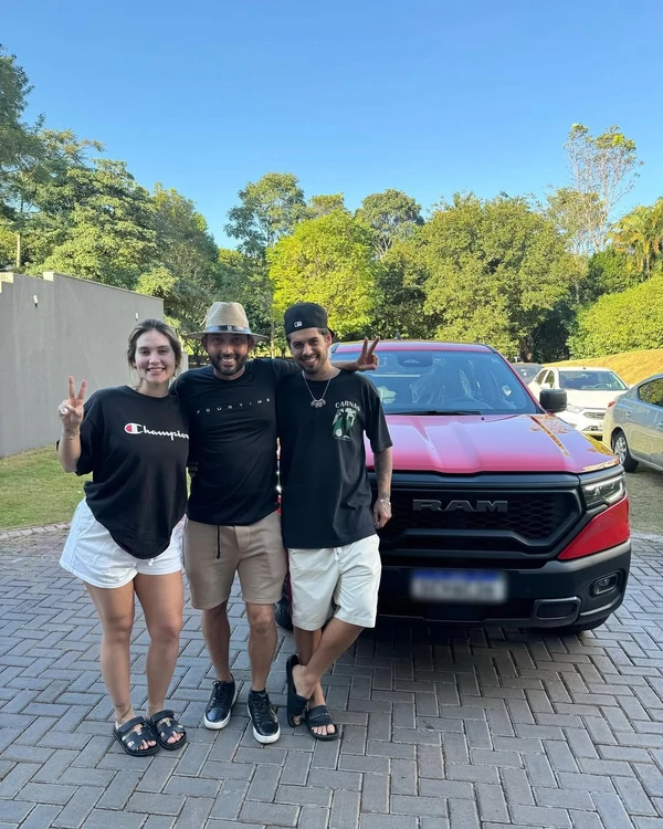 Virginia Fonseca, William Gusmão e Zé Felipe por Reprodução/Instagram